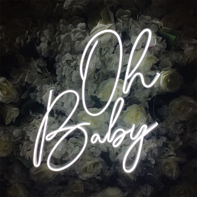 Read more about the article Oh Baby illuminated sign