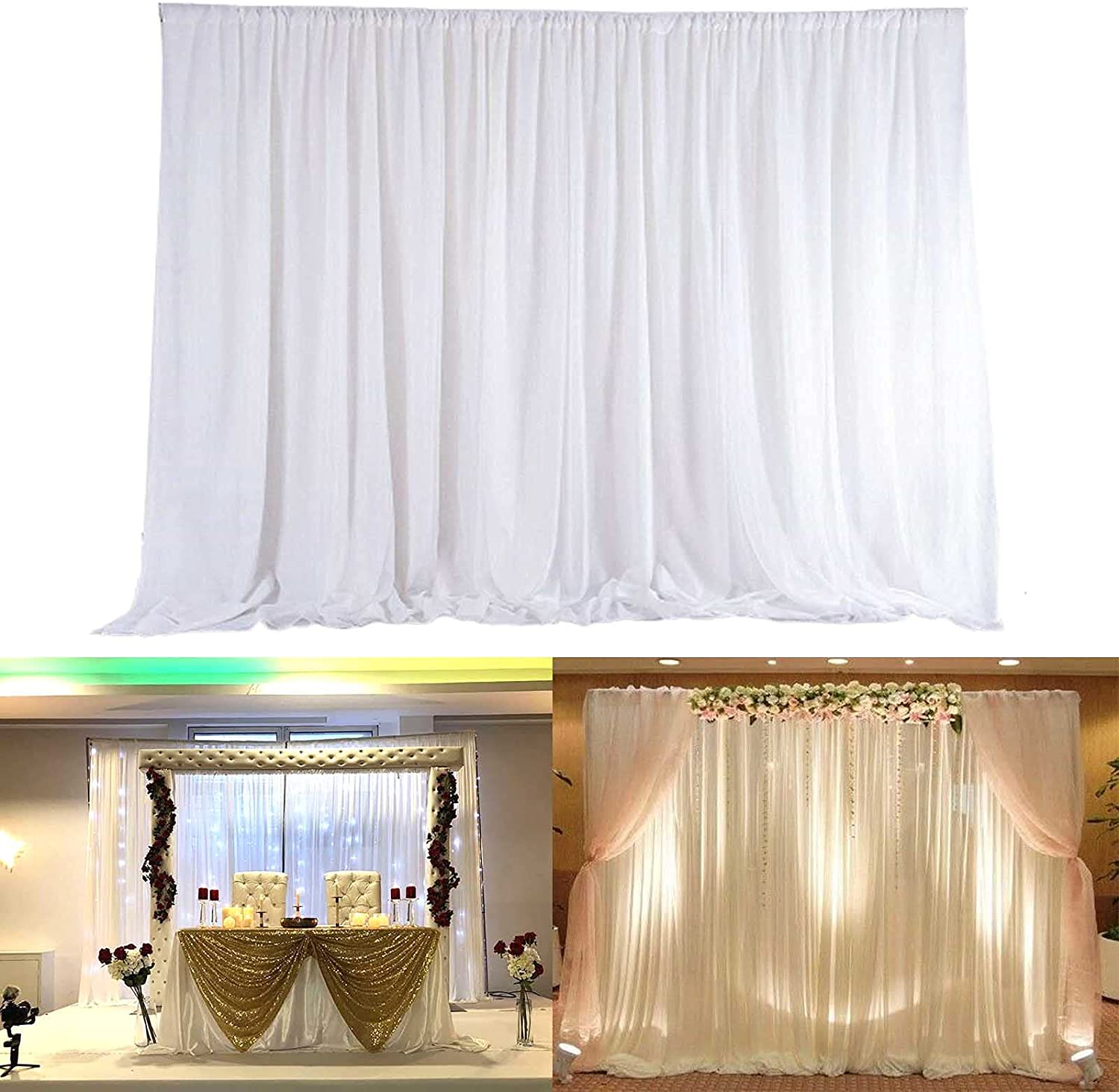 Read more about the article White Curtains for Backdrop