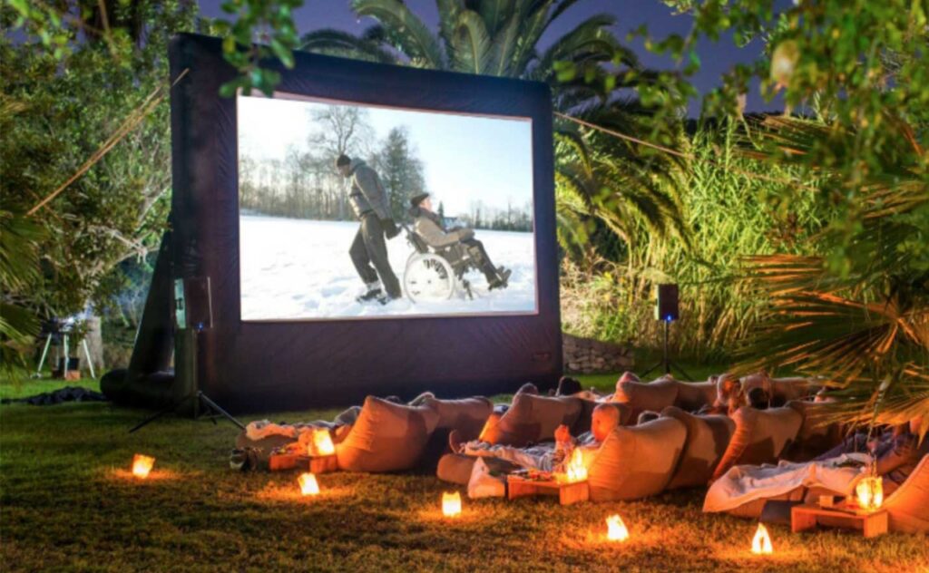 outdoor movie night
