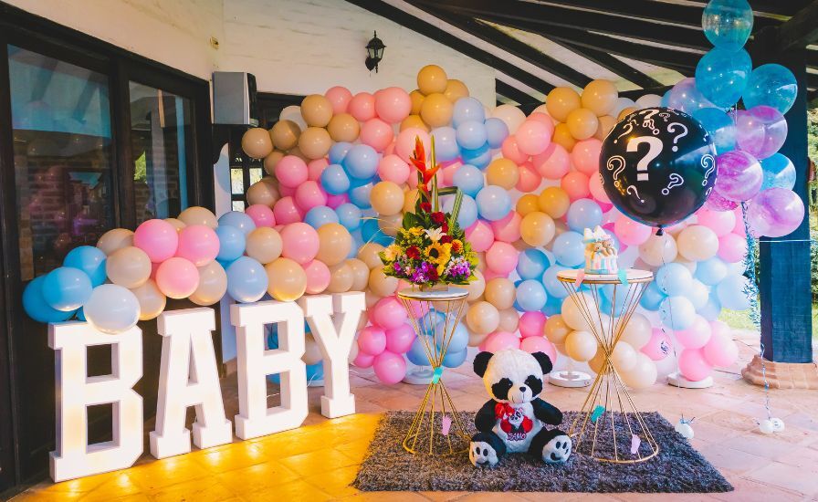 Gender reveal party theme 