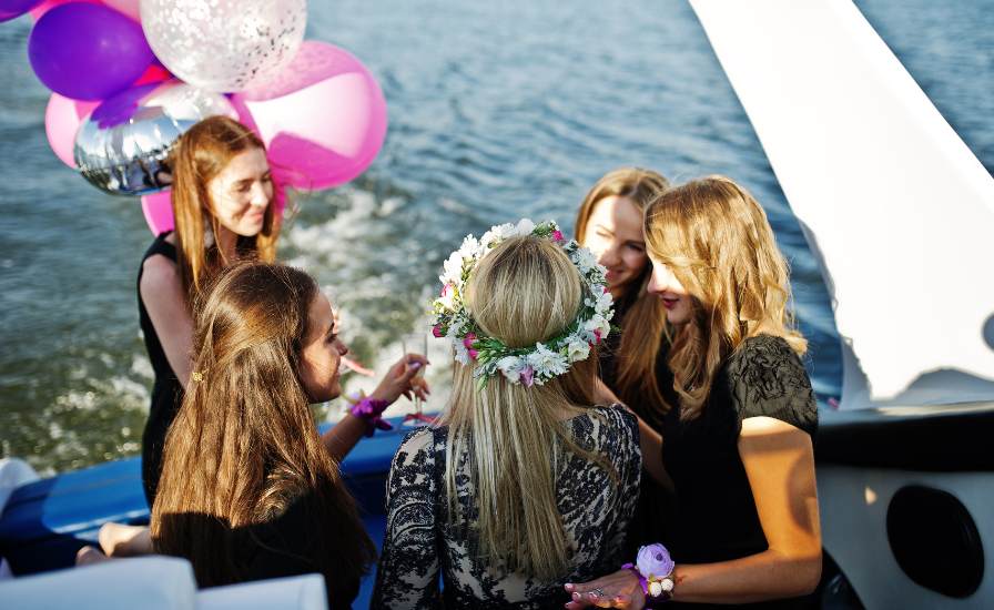 Birthday Party on a Boat