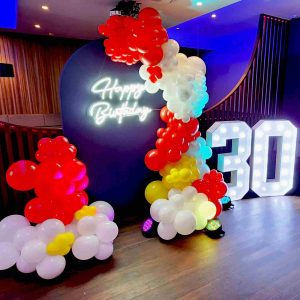 30th Indoor Birthday Party