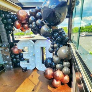 30th Birthday Black Theme