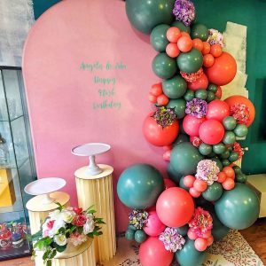 41st Birthday Party Backdrop